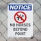 Signmission No Horses Beyond This Point OSHA Notice Sign, Plastic, 7in W x 10in L, 2PK OS-2PACK-NS-P-710-V-14658 - alternate 3